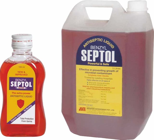 Meridian Enterprises Benzyl Septol Active Jar Of 5 Litre