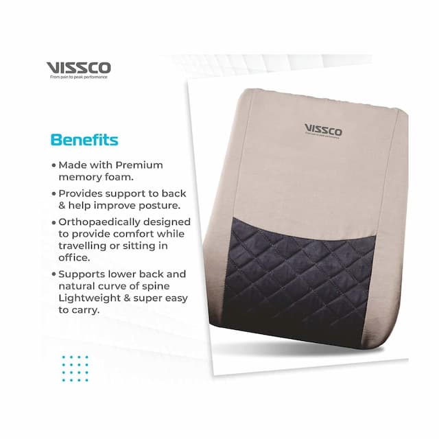 Vissco Vissco Smart - Orthopedic Back Rest - Universal