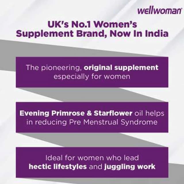 Wellwoman - Health Supplements With Wellman 30 Tablet Free