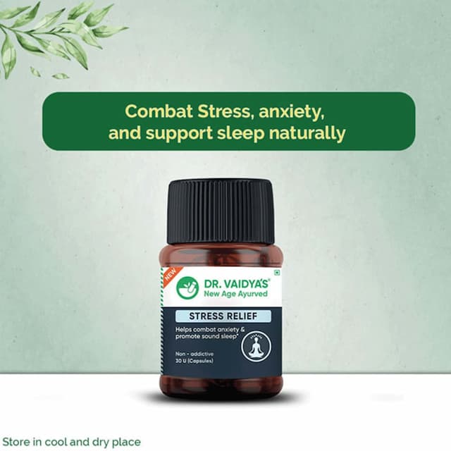 Dr. Vaidya'S Stress Relief -30 Capsules