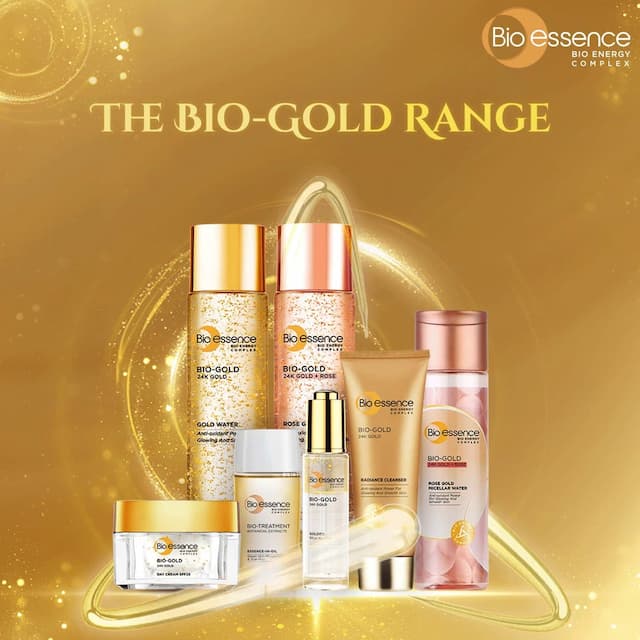 Bio-Essence Bio-Gold Gold Water Essence With Visible Pure 24k Gold - 100ml