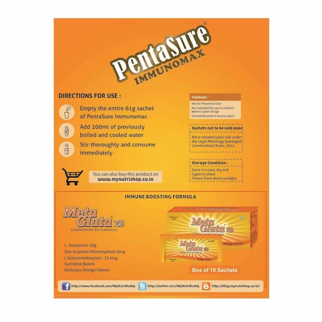 Pentasure Immunomax Pack Of 4*61 Gm