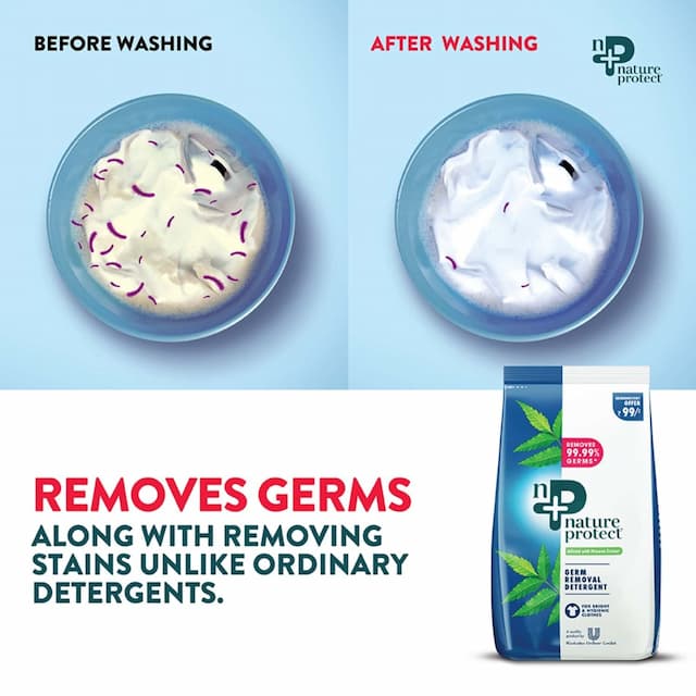 Nature Protect Germ Removal Detergent - 1kg