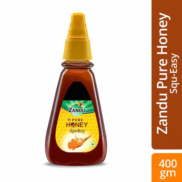 Zandu Pure Honey Squ-Easy - 400 Gm