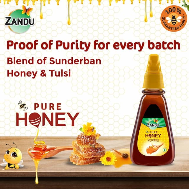 Zandu Pure Honey Squ-Easy - 400 Gm