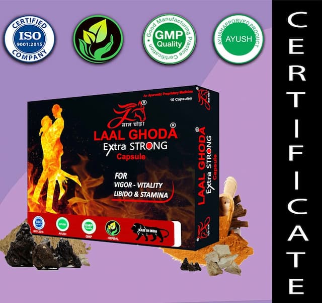 Laal Ghoda Extra Strong Capsules