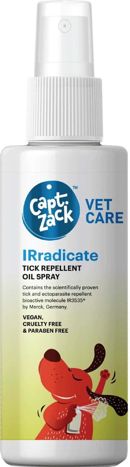 Captain Zack Vet Care - Irradicate Tick Repellent Shampoo For Dogs, 50 Ml