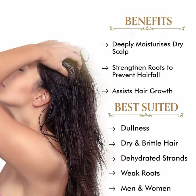 Tac - The Ayurveda Co.Bhringraj Amla Hair Oil For Hair Fall Control With Methi - 150ml