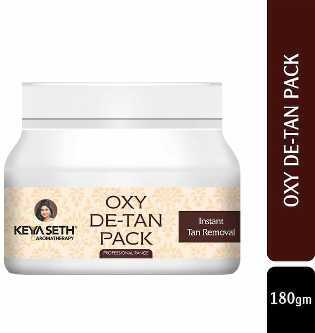 Keya Seth Aromatherapy, Oxy De Tan Pack Instant Tan Removal180gm