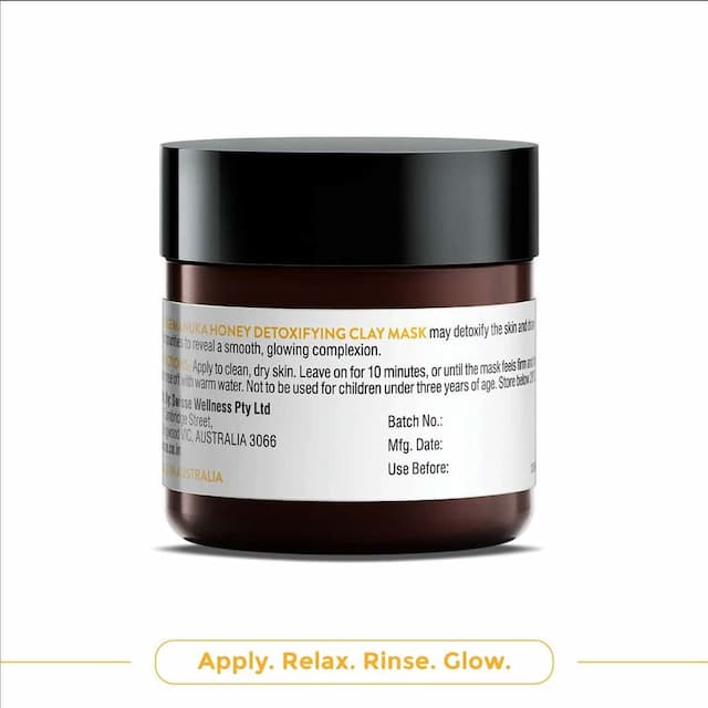 Swisse Sc Manuka Honey Detoxifying Clay Mask Glow - 70g (Normal Skin)