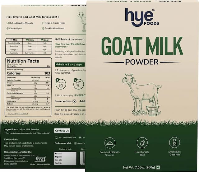Hye Goat Milk Powder - 200g