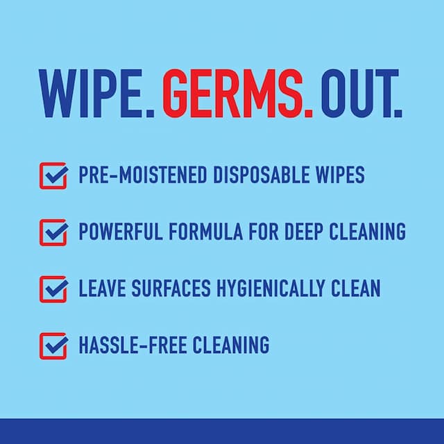 Domex Multipurpose Germ-Removal Wipes - 48 Pulls