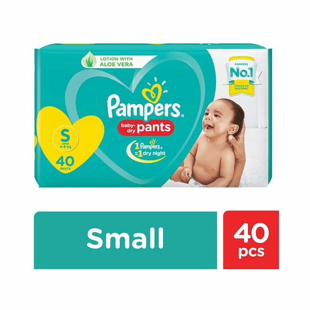 Pampers Baby Dry Pants Small Diapers 40