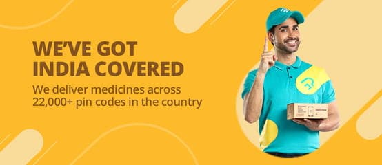 Online medicine delivery across 22000 pincodes in India