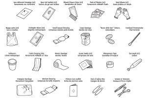basic things in first aid box