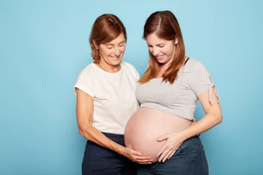 if your mother had an easy pregnancy and delivery so will you 