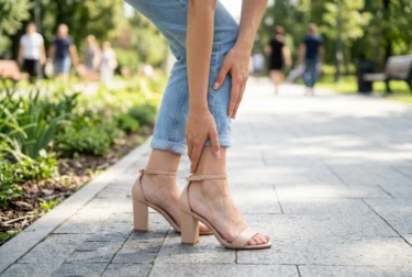 lower legs and ankles