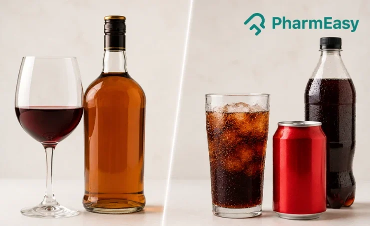 soft drink vs alcohol