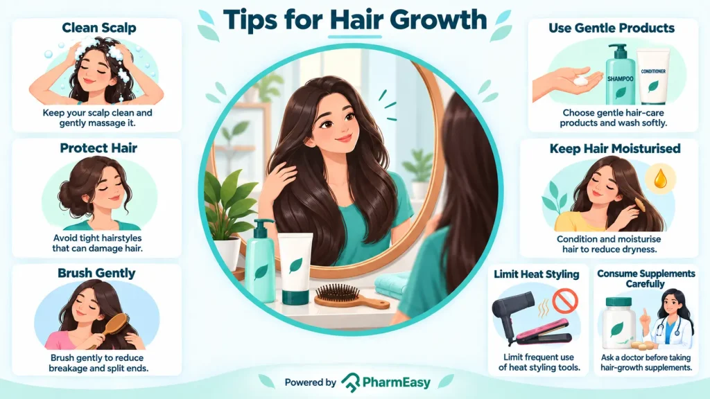 tips for hair growth