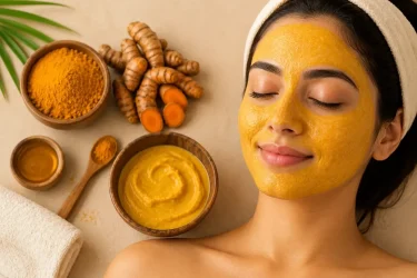 turmeric facial mask