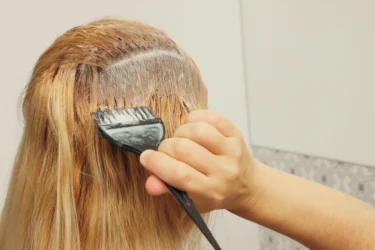 exercise caution while hair colouring and hairstyling
