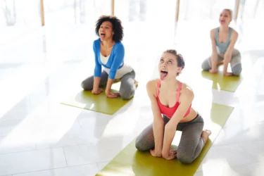 simhasana or lion pose
