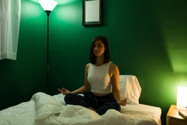 try relaxation techniques befor bed