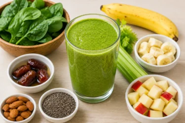 spinach banana smoothie
