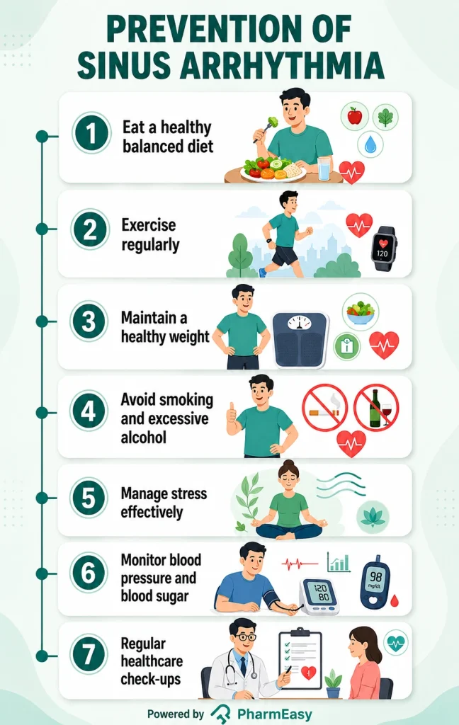 prevention fo sinus arrhythmia