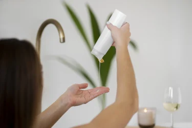 switching a gentle shampoo