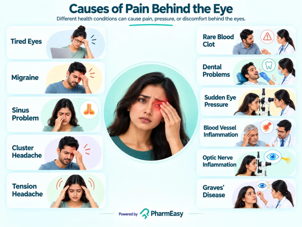 Causes of Pain Behind the Eye