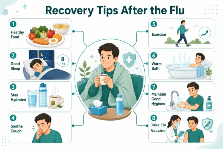 recovery tips after the flu