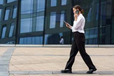 walking during calls