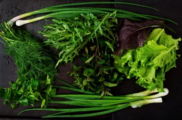 dark green leafy vegetables