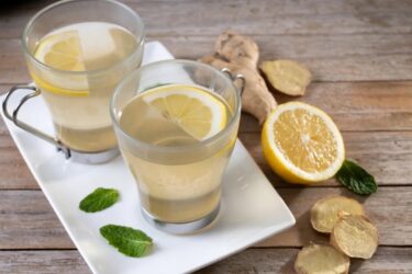 lemon and ginger water
