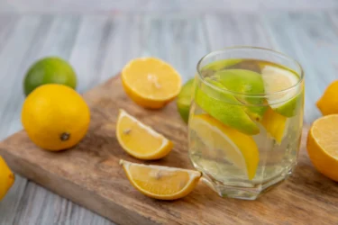 lemon water
