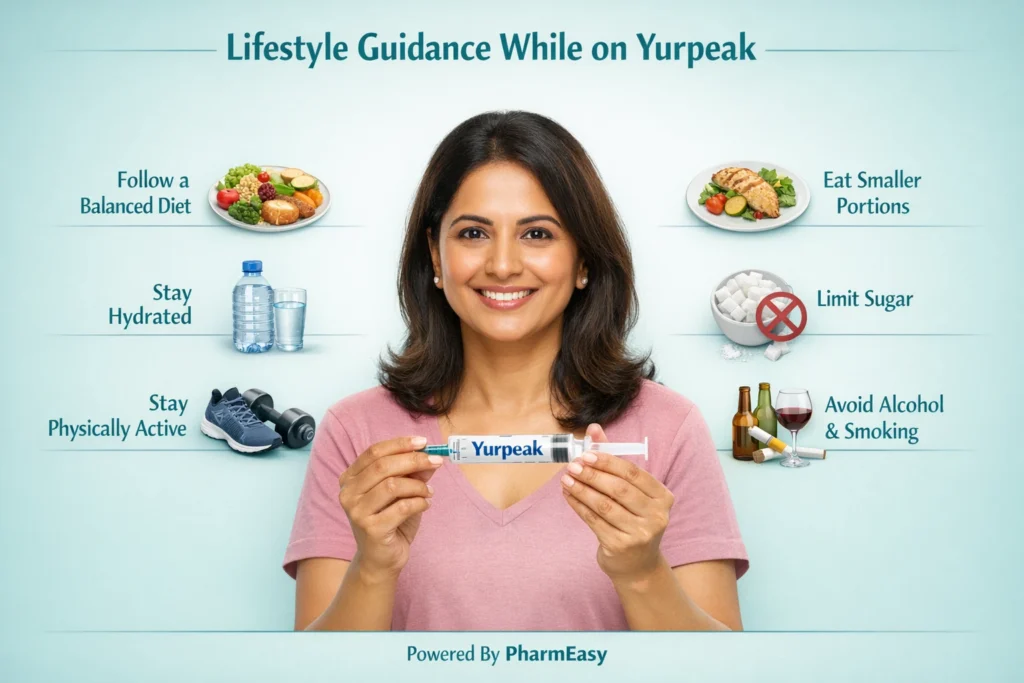 lifestyle guidanc while on yurpeak