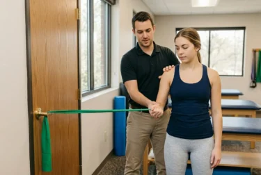 resistance band pull