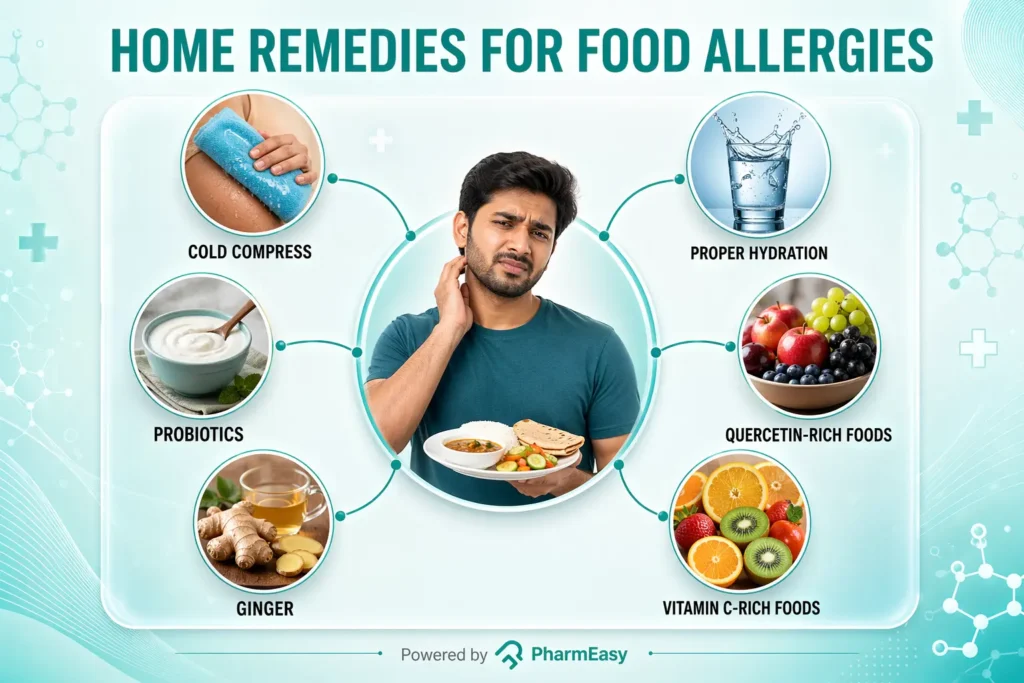 home remedies for food allergies
