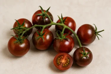 Black Cherry Heirloom cherry tomatoes