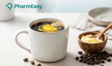 black coffee with ghee