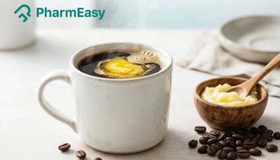 black coffee with ghee