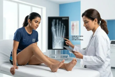 hairline fracture
