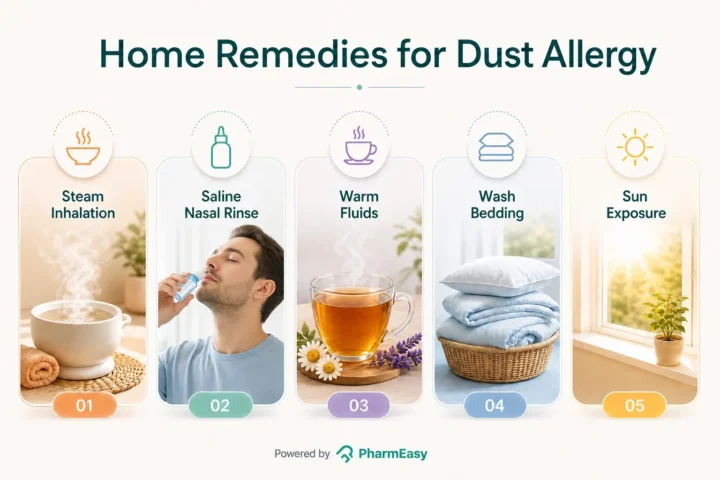 home remedies for dust allergy