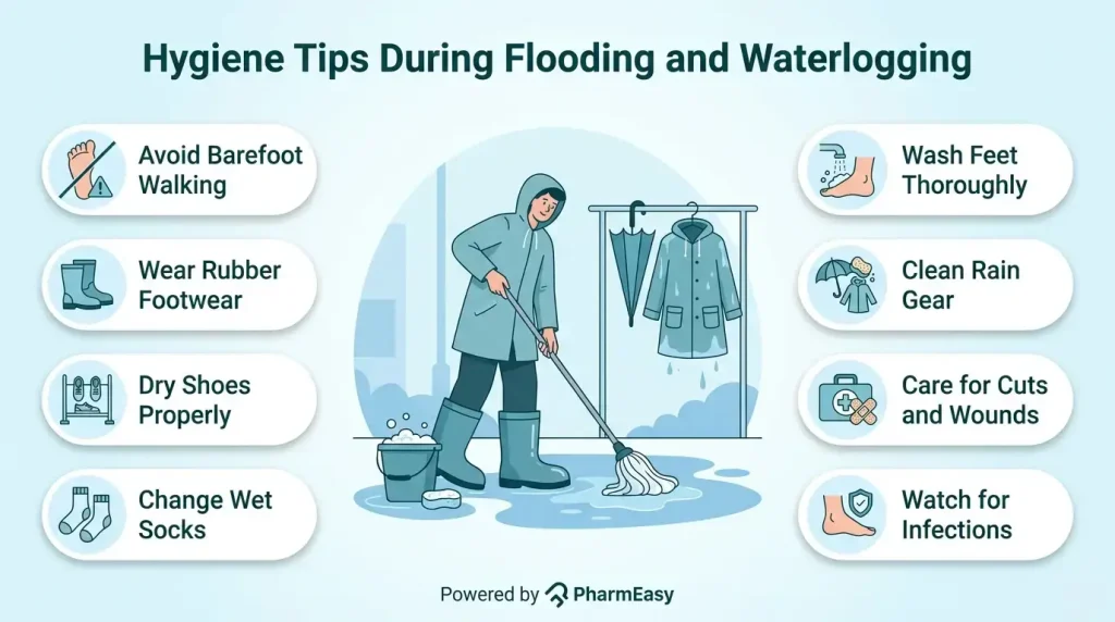 Hygiene Tips During Flooding and Waterlogging