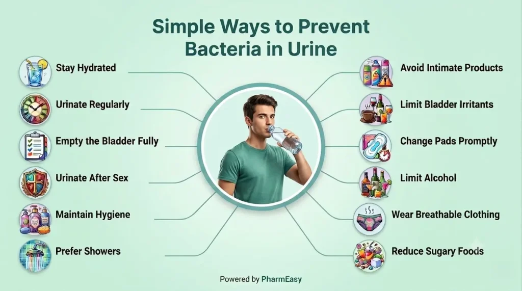 Prevention Tips for Bacteria in Urine