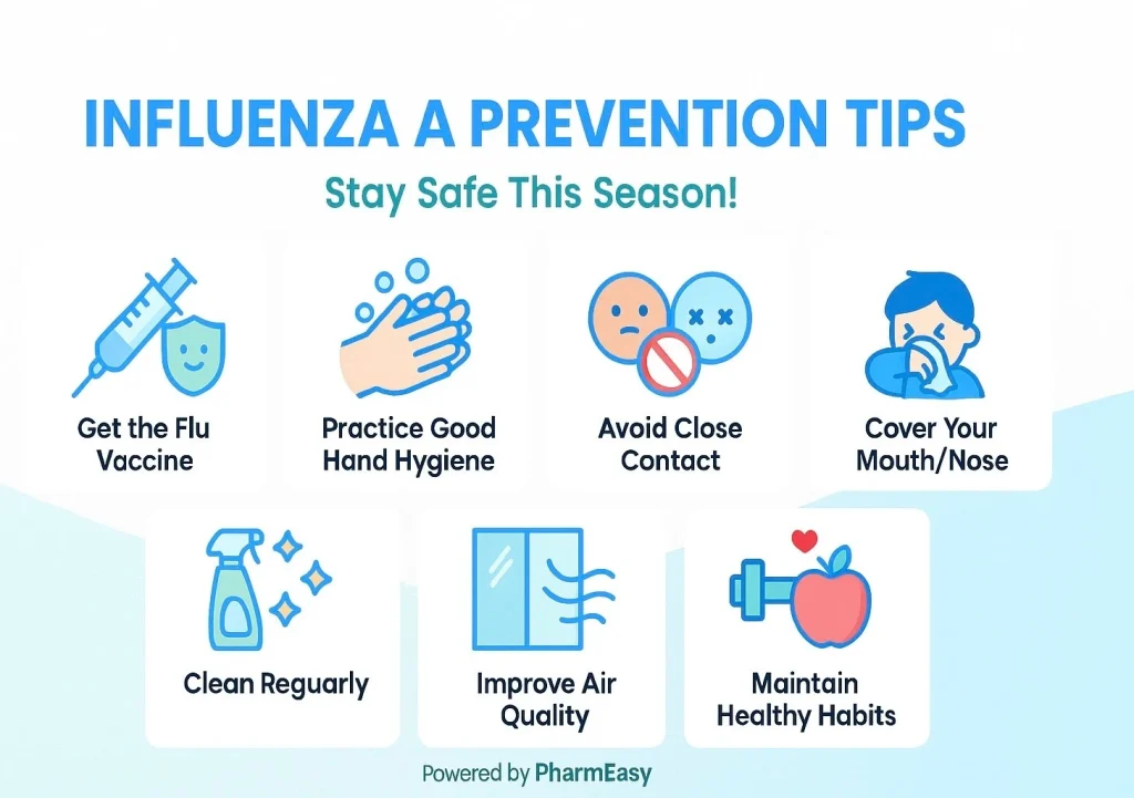 influenza a prevention tips 