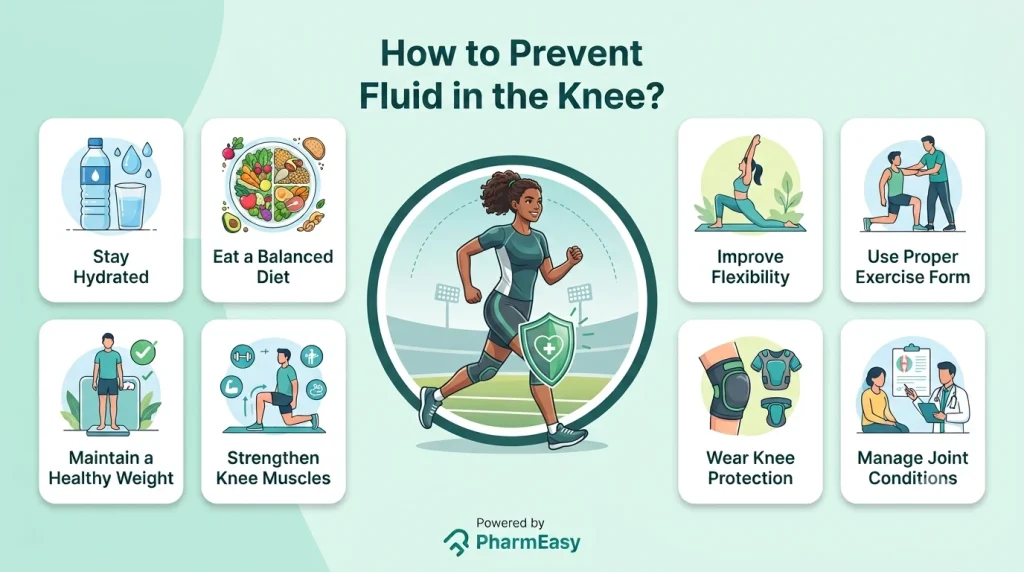 How to Prevent Fluid in the Knee