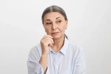 ageing affects double chin