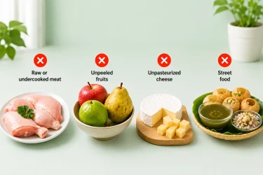 foods to avoid during typhoid